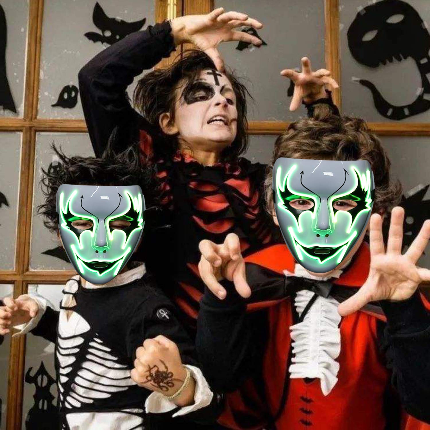 LED Blumenkranz Haarschmuck, Blumenkranz Haar Zusätze Blumen Stirnband Kranz Haarband Blumendekor Spielzeug mit Schmetterling Haarschmuck Gürtel für Damen und Kinder