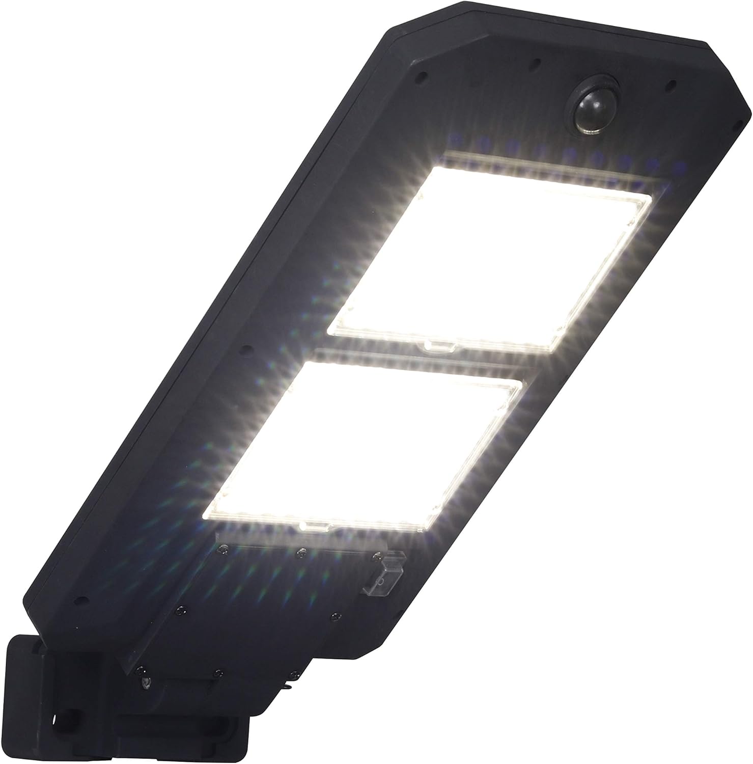 Hyper Tough 5000 Lumen Motion Sensor Solar Street Light Amazon Com