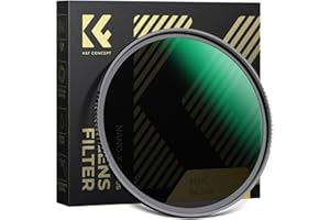 K&F CONCEPT 77mm ND64 Filter - Fixed 6 Stop ND Filter, HD Optical Glass, 28-Layer Nano Coating for Long Exposure Shot (Nano-X