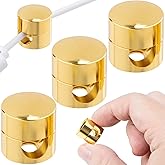 HINZIC 3Pcs Cable Anchors for Desk Organization, 2-in-1 Metal Cord Management, Adhesive Aluminum Wire Holder, Adjustable Phone Charger Clips for Nightstand Desktop Wall Office Home