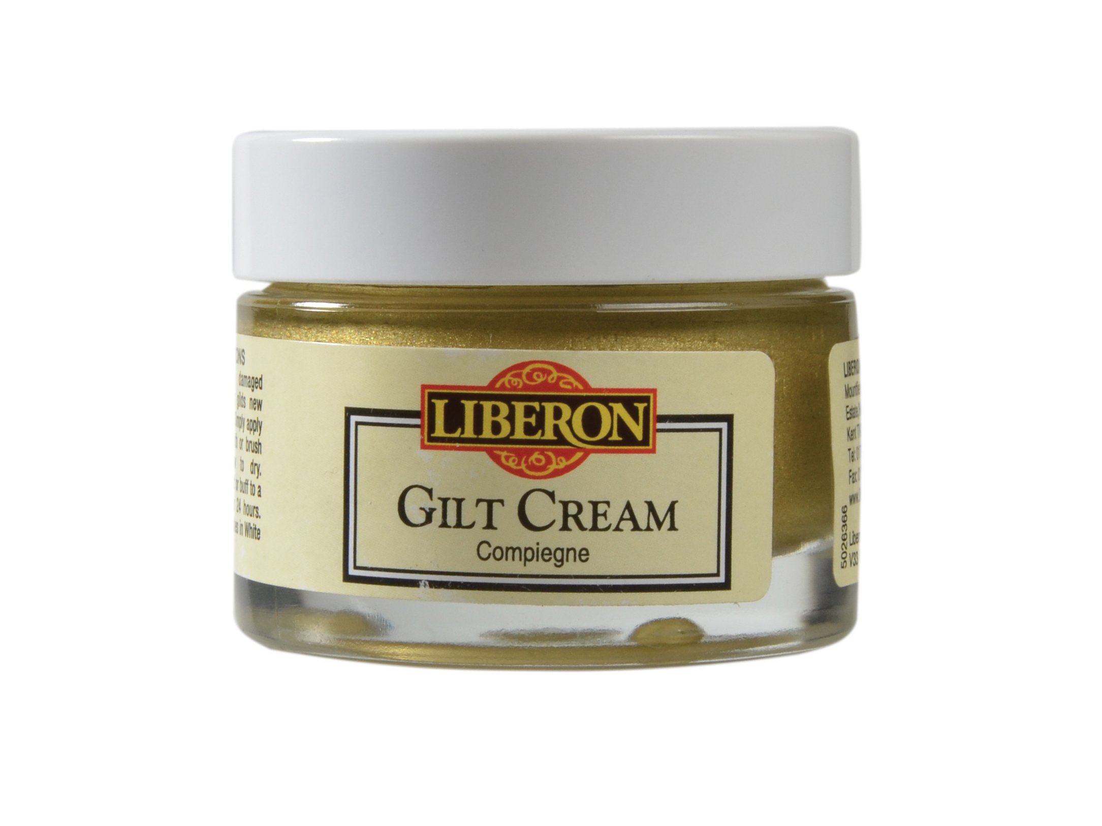 Liberon GCCOM30 30ml Gilt Cream Compiegne