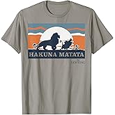 Disney Lion King Retro Hakuna Matata Trio Silhouette T-Shirt