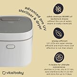 Vital Baby Nurture UV Steriliser & Dryer Arctic White 5 Minute Cycle view 4