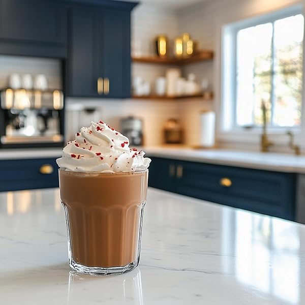 JORDAN’S SKINNY MIXES SUGAR FREE COFFEE SYRUP, HOLIDAY PEPPERMINT MOCHA COFFEE FLAVORING SYRUP, ZERO CALORIE DRINK MIX FOR LATTES, BAKING, PROTEIN SHAKE OR COCKTAIL, DAIRY & GLUTEN FREE, KOSHER, 25.4 FL OZ