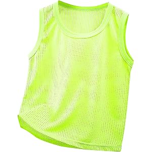 Athletic Tank Tops for Toddler Girls Sleeveless Strap Mesh Camisole Baby Lightweight Breathable Quick Dry Sport Dance Outfits