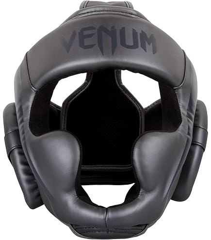 Amazon.com : Venum Elite Iron Headgear - Black/Black - One Size