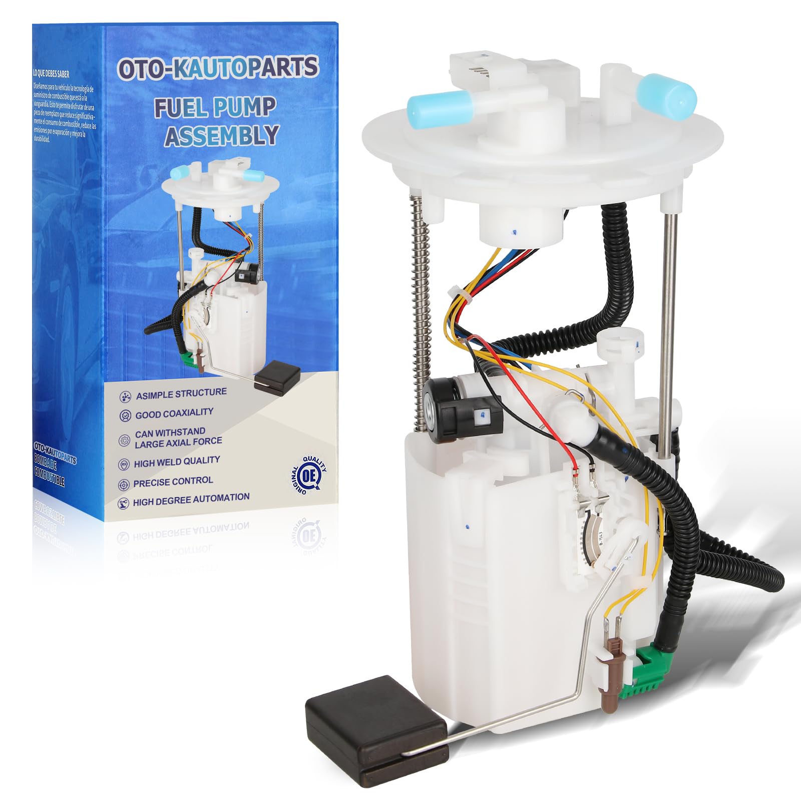 Photo 1 of OTO-K Electric Fuel Pump Module Assembly Compatible with Nissan Pathfinder 2017 2018 2019 & Infiniti QX60 2017 2018 2019, 3.5L, Gas, with Pressure Sensor Replaces FG2307, 170409PJ0A