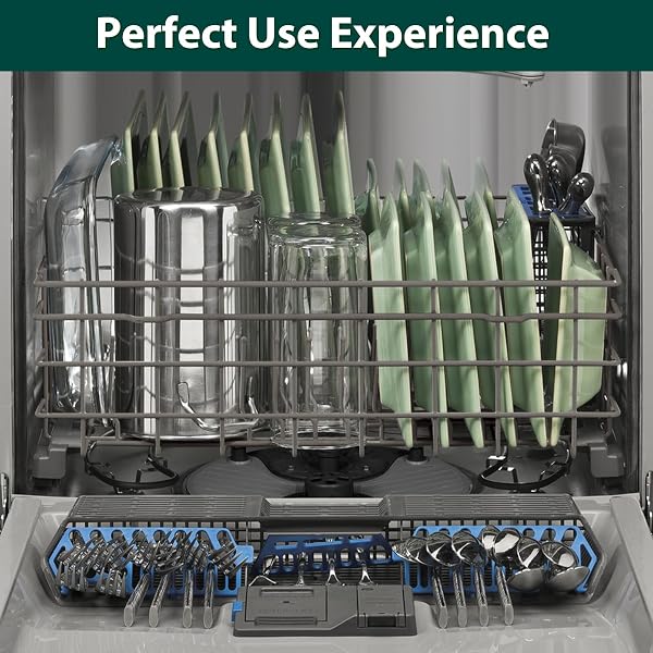 WD28X26099 WD28X34744 LOWER DISHWASHER RACK REPLACEMENT PARTS FOR GE LOWER DISHRACK DISHWASHER RACK 20.7” D X 21.6” W ROLLER WHEELS GE GDF510PSM0SS GDT535PSM0SS BOTTOM DISH RACK ASSEMBLY 1 PCS