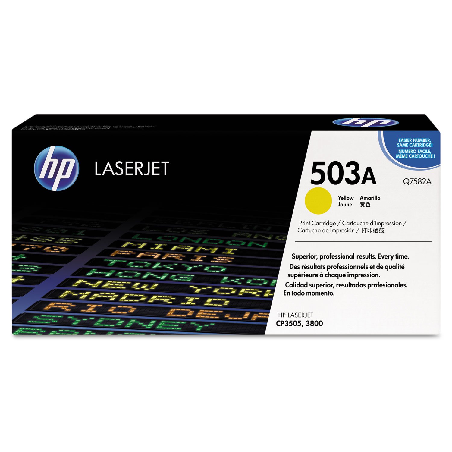 Ampertec Toner for HP Q7582A 503A Yellow