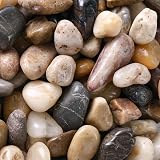 VGOODALL Mixed Colour Pebbles 900g Natural Decorative Stones for Gardens view 3