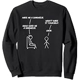 Sudo Make Sandwich Funny Linux Sweatshirt
