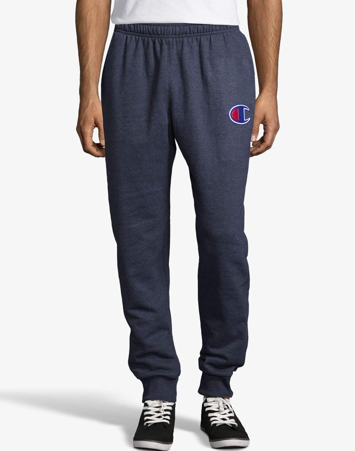 Champion Men's Powerblend Graphic Jogger: Clothing
