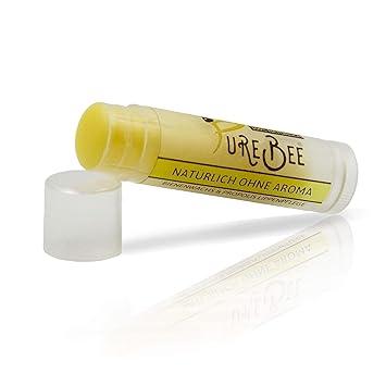 PureBee Bienenwachs & Propolis Lippenbalsam | Natürliche Lippenpflege handgemacht in Baden-Württemberg | Mit Jojoba-, Avocado