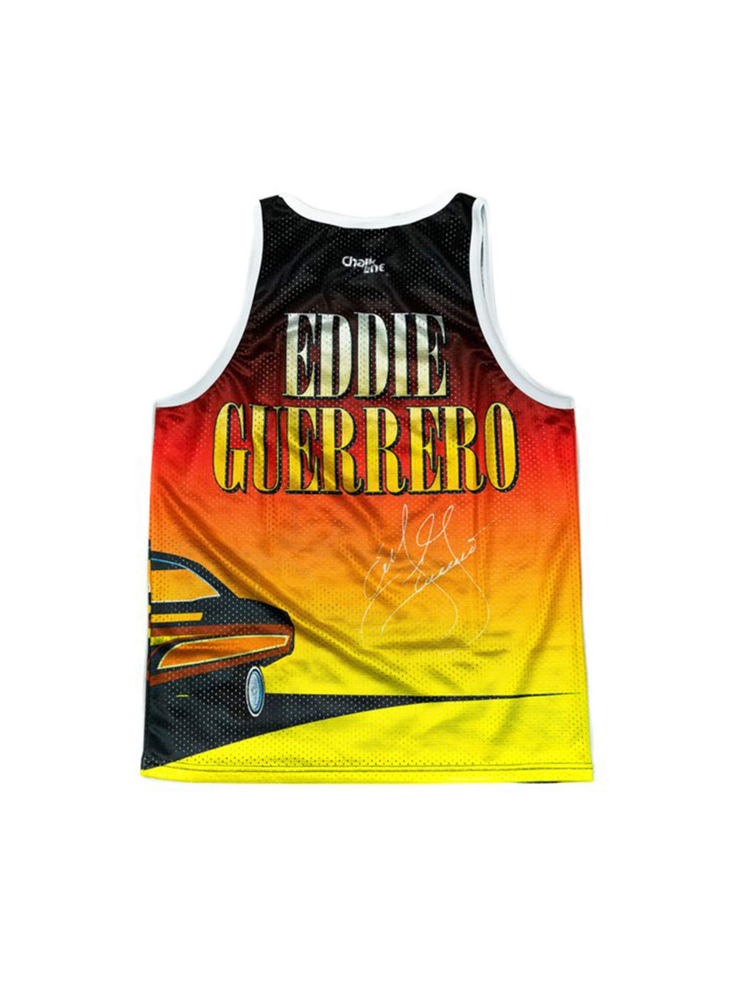 Eddie Guerrero Low Rider Chalk Line Tank Top Multi Large