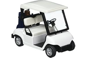 KinsFun - Golf Cart 4½" Die Cast Metal Model Pullback Action Toy (No Decal)