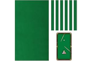Mixweer Billiard Cloth 8.53ft Pool Table Felt with 6 Cloth Strips Pre Cut Pool Table for Home Clubs Bars Indoor Sports Game