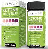 NKD Living Ketone Test Strips 120 Strips in 2 Stay Fresh Packs view 1