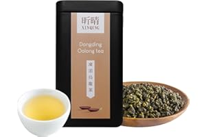 XINQING Xin Qing Dong Ding Oolong Tea Dongding Tea Taiwan High Mountain Oolong Tea Taiwan Gaoshan Ulong Tea 150g/5.3oz