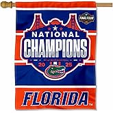 Florida Gators 2025 College Basketball National Champions House Banner Flag