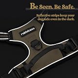 rabbitgoo Dog Harness Medium No Pull 2 Leash Clips Reflective Adjustable view 8