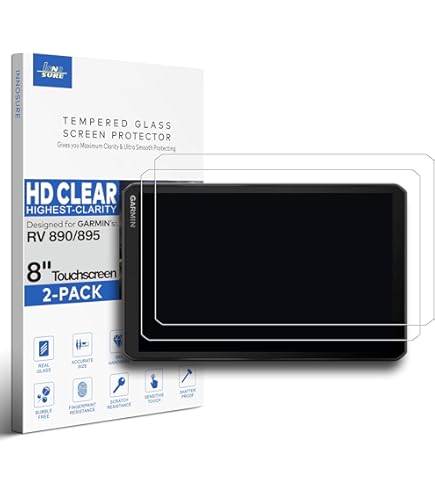 AtFoliX Plastic Glass Protective Film Compatible With Pioneer Avic-F920BT Glass Protector, 9H Hybrid-Glass FX Screen Protector