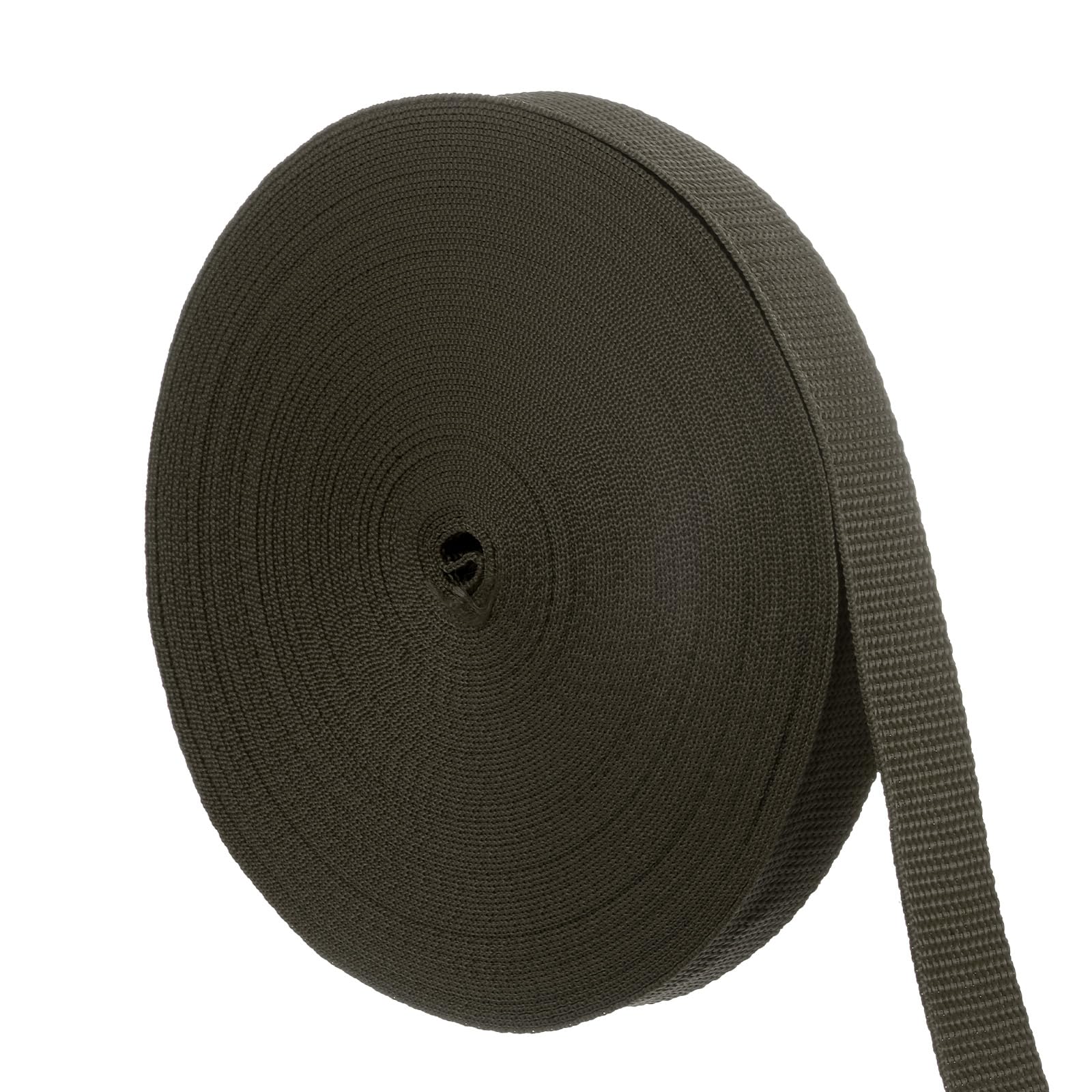 M METERXITY Tree Tie Strap-1 Roll 66 Feet x 1 Inch Garden Staking Straps,Plant Supports Tree Tie Staking,Tree Support Straps Apply to Outdoor/Garden/Plant/Staking/Guying(Dark Green)