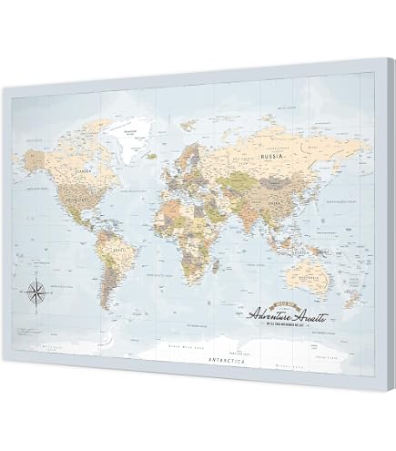 Amazon.com: Historic Pictoric Map : World map 1912, Genoese World