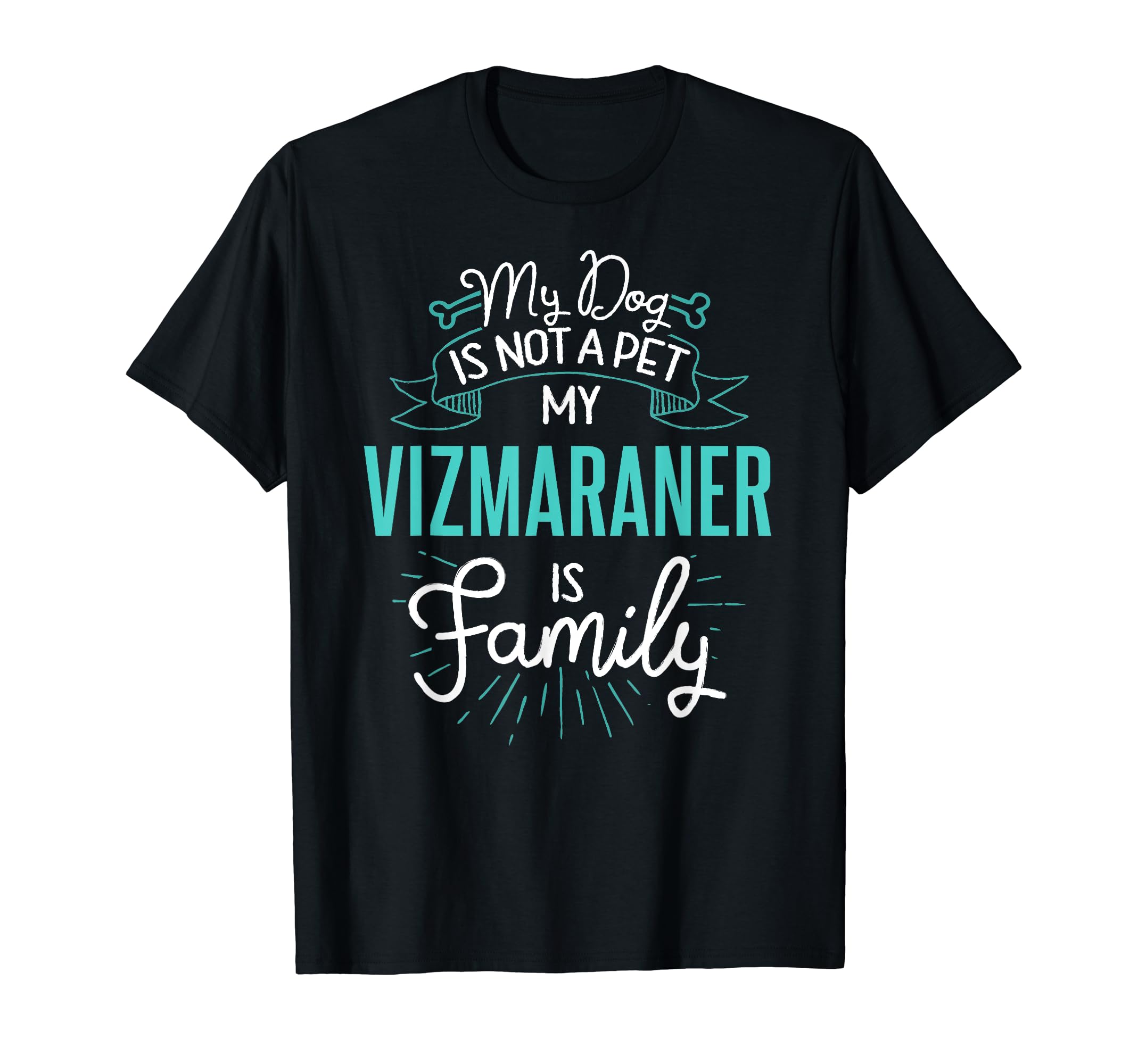 Cute Vizmaraner Design Family Dog Giftn T-Shirt