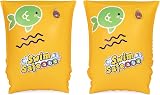 Bestway Inflatable Kids Arm Bands Yellow 3-6 Years Swim Float Bands