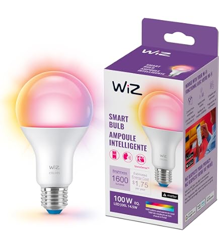 WiZ Connected Lâmpada branca suave de 1600 lúmens 100 W A21 Smart