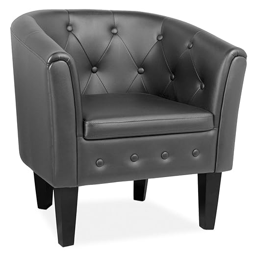 title=Homelux Poltrona Club Chesterfield Lounge Cocktail (a x la x p) 70 x 63 x 53 cm