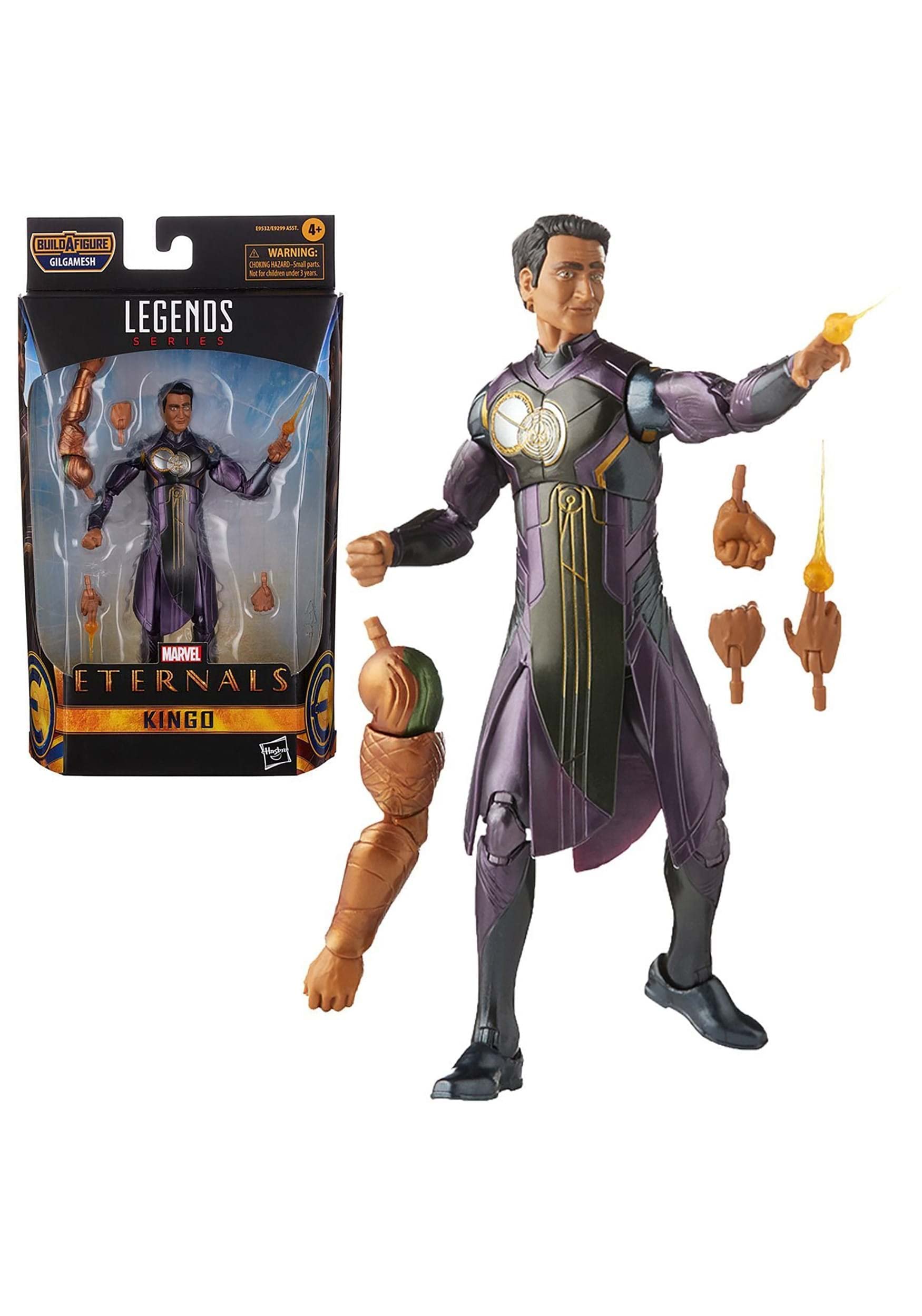 Universo Marvel Hasbro Marvel Legends Series The Eternals 15-cm Action Figure Toy Kingo, Includes 2 Accessories, Ages 4 and Up