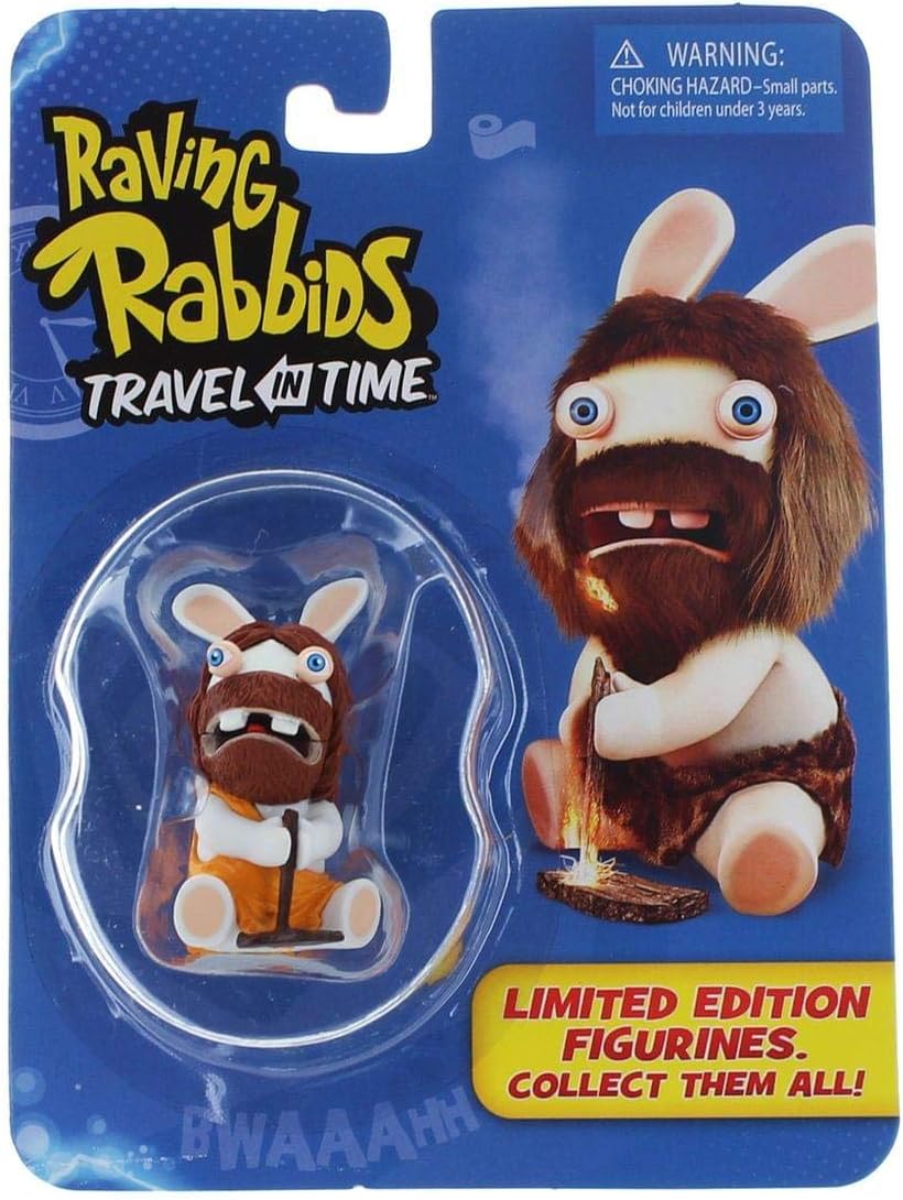 Raving Rabbids "Travel in Time" Collectible Figurine - "Cave Man"