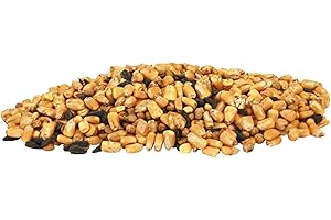 BestNest Sweet Deer Feed Mix, 25 lbs – Protein, Salt & Mineral-Rich Seed Blend with Corn & Sunflower Seeds, Nutritious Wildlife Feed for Deer, Bucks, Does & Fawns – Great for Ground or Feeder Use