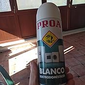 SPRAY Blanco electrodomésticos PROA: Amazon.es: Bricolaje y ...
