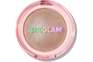 SHEGLAM Glowchi Bouncy Highlighter Mochi-like Formula Highlighter Long-lasting Shimmer Makeup-Custard