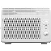 GE Window Air Conditioner 5,000 BTU AC Unit for Small Spaces up to 150 sq ft with Manual Controls &amp; 2 Cooling Modes, Easy Install Kit, White