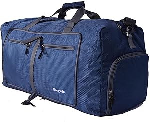 ehsbuy 60L Reisetasche Groß Faltbare Sporttasche Herren Damen mit Schuhfach Taschen Wasserdicht Saunatasche Travel Bag für Sports Urlaub Gym Übernachtung