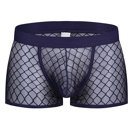 Tenchif Sexy Herren Durchsichtig Transparente Boxer Shorts Unterwäsche Briefs
