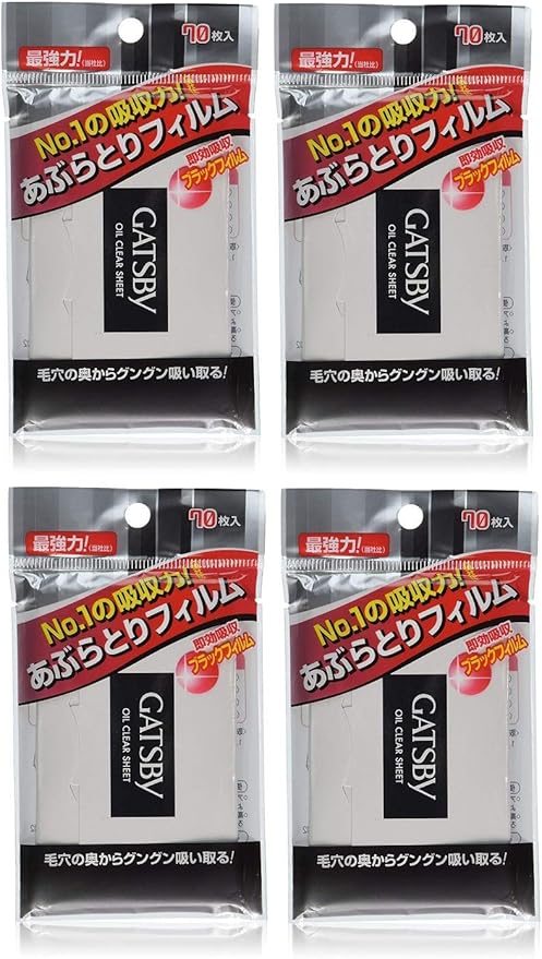 Amazon まとめ買い ギャツビー あぶらとり紙フイルムタイプ 70枚入 4個 Gatsby ギャツビー ビューティー 通販