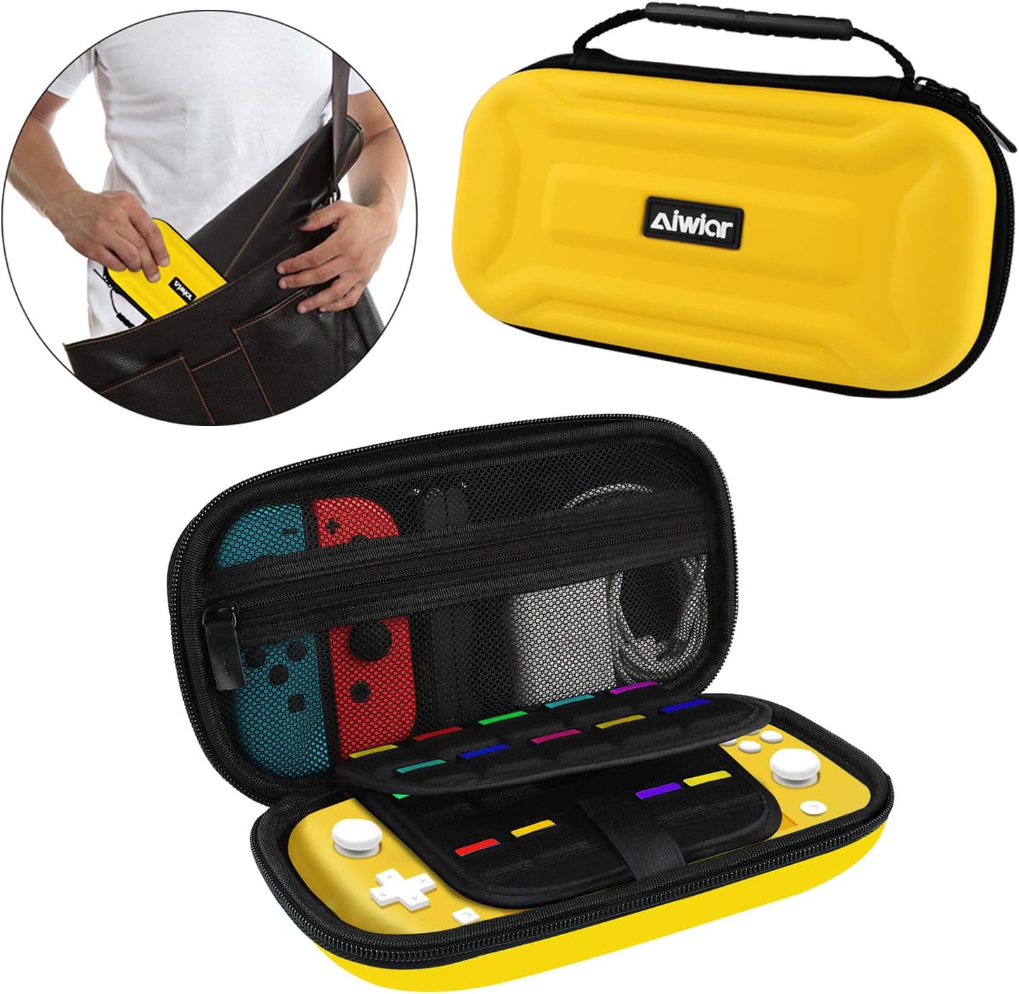Case for Nintendo Switch Lite, Protective Hard Shell Travel