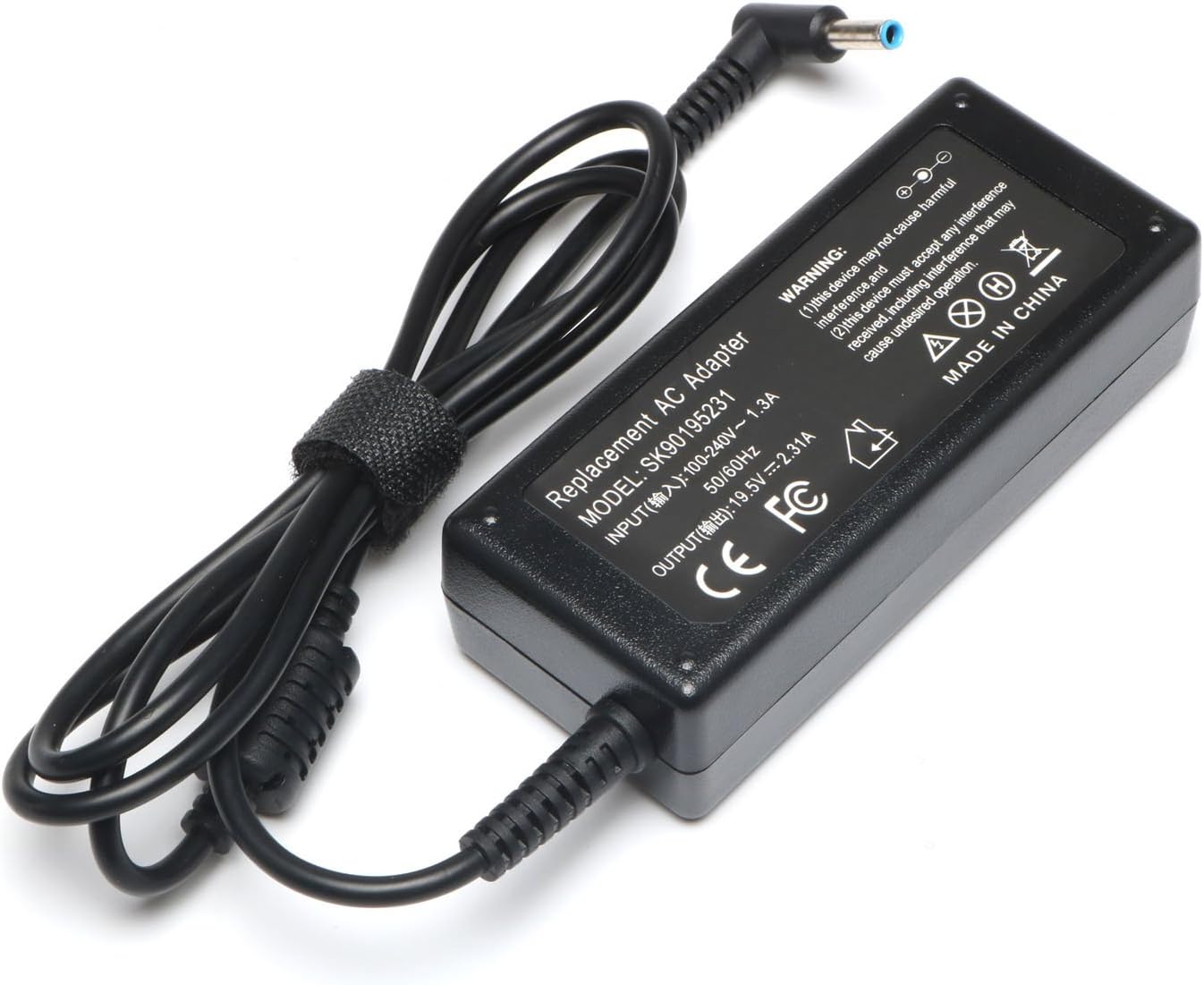 45W 19.5V 2.31A AC Adapter Laptop Charger Compatible for HP Notebook 15 Charger 15-ba113cl 719309-001 719309-003 Pavilion X2 11 13 15;Spectre Ultrabook X2 13-3000;Split 13 X 2;Stream 11 13 14