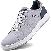 LANGDU Mens Casual Shoes Fashion Sneakers Breathable Comfort Walking Shoes for Male Size 8-12