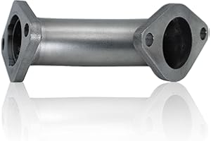 JMCHstore Performance Racing Intake Pipe Inlet Manifold For Coleman 196cc Mini bike Predator 212 Ghost 224cc Engine, KT196 Go kart, BT200X CT200U EX, Baja Warrior MB200, Honda GX160 GX200 Clone Engine