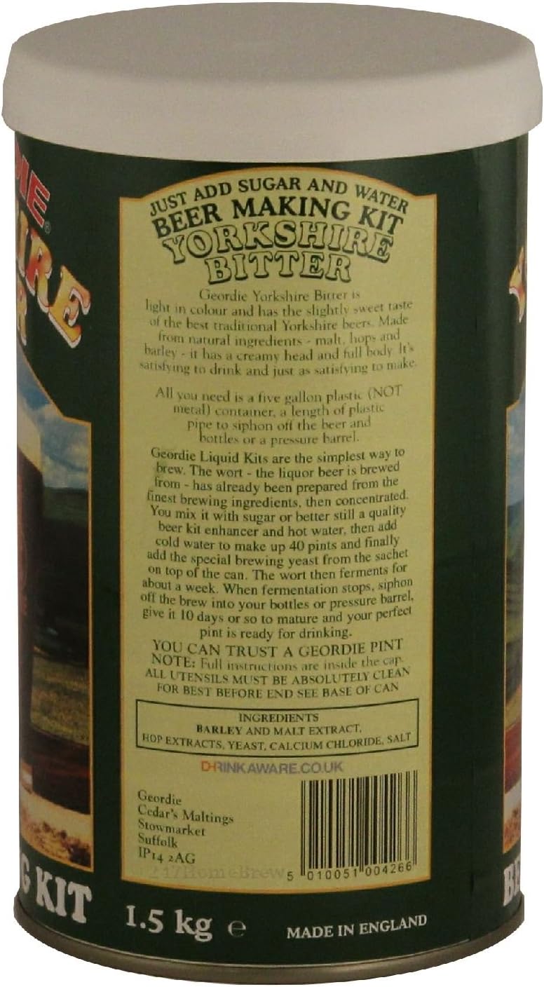 Geordie Yorkshire Bitter 1.5 Kg, 1.5 liters - Image 3