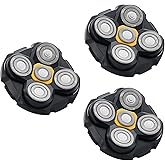 Pro Head Shaver Replacement Blades Compatible with MicroTouch Titanium Head Shaver,Precision Electric Shaving for Bald Men. (3 pack)