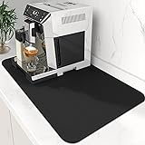 WISELIFE Coffee Mat Super Absorbent Dish Drying Mat