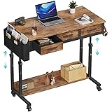 Rolling Standing Desk Adjustable Height with