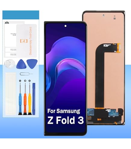 Amazon.com: Original for Samsung Galaxy Z Fold 3 5G Outer Small