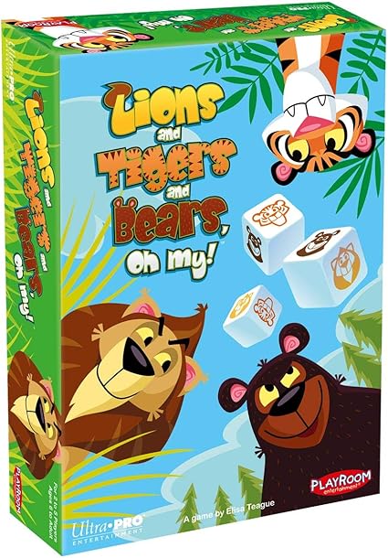 Playroom Entertainment - Lions and Tigers and Bears, OH My Family Game